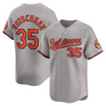 Baltimore Orioles #35 Adley Rutschman Gray MWATKINS Road Limited Player Jersey