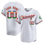 Custom Chicago White Sox Mexico Vapor Premier Limited Jersey V3- White 2 MWATKINS