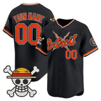 Custom Detroit Tigers x One Piece Black MWATKINS Vapor Premier Limited Jersey - Stitched