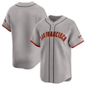 San Francisco Giants Blank Gray MWATKINS Away Limited Stitched Jersey