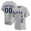 Custom Chicago Cubs Special Vapor Premier Limited Jersey ¨C Gray MWATKINS