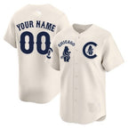 Custom Chicago Cubs Special Vapor Premier Limited Jersey V2 ¨C Cream MWATKINS