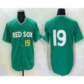 Boston Red Sox #19 Roman Anthony Green MWATKINS 2025 City Connect Limited Jersey