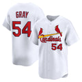 St. Louis Cardinals #54 Sonny Gray White MWATKINS Home Limited Player Jersey