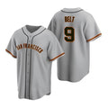 San Francisco Giants #9 Brandon Belt 2020 Grey MWATKINS Jersey