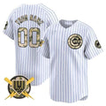 Custom Chicago Cubs Armed Forces Day Vapor Premier Limited Jersey ¨C White MWATKINS