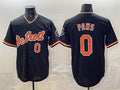 Detroit Tigers #0 Paws Black MWATKINS 2026 Alternate Vapor Premier Limited Stitched Jersey