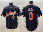 Detroit Tigers #0 Paws Black MWATKINS 2026 Alternate Vapor Premier Limited Stitched Jersey
