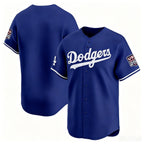 Los Angeles Dodgers Royal MWATKINS USA 250 Limited Stitched Jersey