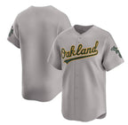 Oakland Athletics Blank Gray MWATKINS Away Limited Stitched Jersey