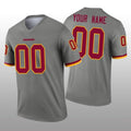 Custom W.Redskins Gray MWATKINS Inverted Legend Jersey