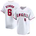 Los Angeles Angels #6 Anthony Rendon White MWATKINS Home Limited Player Jersey