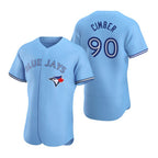 Toronto Blue Jays #90 Adam Cimber Powder Blue MWATKINS Alternate Flex Base Player Jersey
