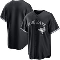 Toronto Blue Jays Blank Black MWATKINS Lights Out Limited Stitched Jersey