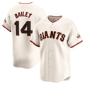 San Francisco Giants #14 Patrick Bailey Cream MWATKINS 2024 Home Limited Stitched Jersey