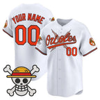Custom Baltimore Orioles x One Piece White MWATKINS Vapor Premier Limited Jersey - Stitched
