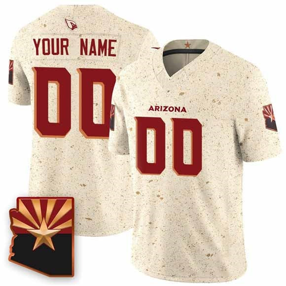 Custom A.Cardinals Active Player Natural MWATKINS 2025 F.U.S.E. ¡°Rivalries¡± Vapor Untouchable Limited Stitched Jersey