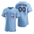 Custom Toronto Blue Jays Light Blue MWATKINS Stitched Flex Base Jersey