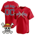 Custom Boston Red Sox x One Piece Red MWATKINS Vapor Premier Limited Jersey - Stitched