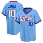 Atlanta Braves #10 Chipper Jones Powder Blue MWATKINS 2026 City Connect Stadium Jersey