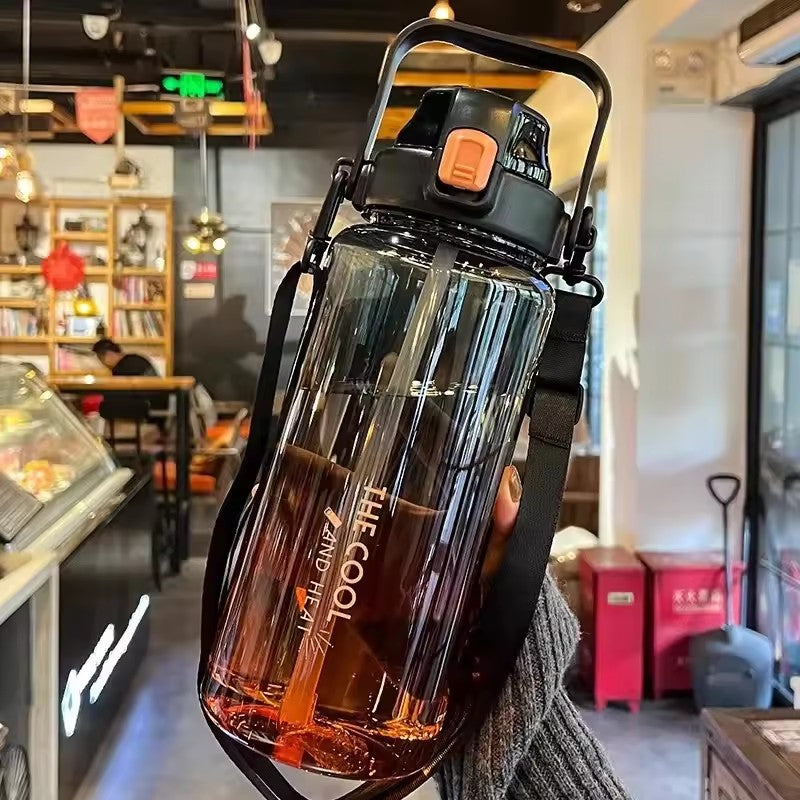 1.52L Water Bottle Gradient Black
