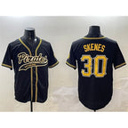 Pittsburgh Pirates #30 Paul Skenes Black MWATKINS Cool Base Stitched Jersey