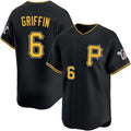 Pittsburgh Pirates #6 Konnor Griffin Black MWATKINS Alt Limited Jersey