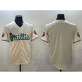 Philadelphia Phillies Blank Cream MWATKINS Phanatic Limited Stitched Jersey