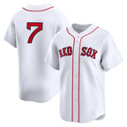Boston Red Sox #7 Masataka Yoshida White MWATKINS Home Limited Player Jersey