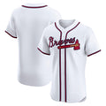 Atlanta Braves White MWATKINS Home Elite Jersey