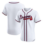 Atlanta Braves White MWATKINS Home Elite Jersey