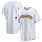 Milwaukee Brewers Blank White MWATKINS 2022 All-Star Cool Base Stitched Jersey