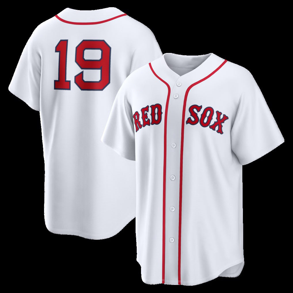 Boston Red Sox #19 Roman Anthony White MWATKINS Home Replica Jersey 2