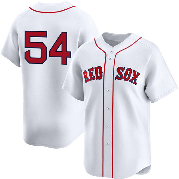Boston Red Sox #54 Lucas Giolito White MWATKINS No Name 2024 Home Limited Stitched Jersey