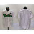 Philadelphia Phillies Blank White Green MWATKINS Cool Base Stitched Jersey