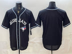 Toronto Blue Jays Blank 2026 Fashion Replica Black MWATKINS Out Stitched Jersey