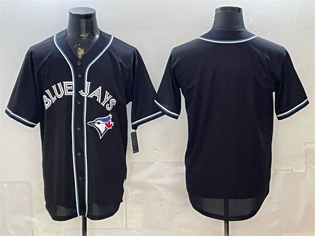 Toronto Blue Jays Blank 2026 Fashion Replica Black MWATKINS Out Stitched Jersey