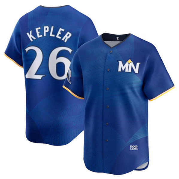 Minnesota Twins #26 Max Kepler Royal MWATKINS 2024 City Connect Limited Stitched Jersey