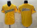 Oakland Athletics Team Big Logo 2026 Yellow MWATKINS Alternate Sacramento Celebrating 125 Years Vapor Limited Stitched Jerseys