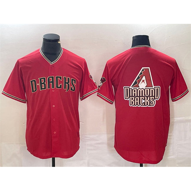 Arizona Diamondbacks Red MWATKINS Team Big Logo Cool Base Stitched Jerseys