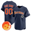 Custom Seattle Mariners x Dragon Ball Navy MWATKINS Vapor Premier Limited Jersey - All Stitched