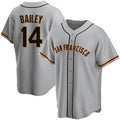 San Francisco Giants #14 Patrick Bailey Gray MWATKINS Cool Base Stitched Jersey