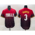 Philadelphia Phillies #3 Bryce Harper Red MWATKINS 2024 City Cool Base Jersey