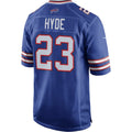 B.Bills #23 Micah Hyde Royal MWATKINS Game Player Jersey