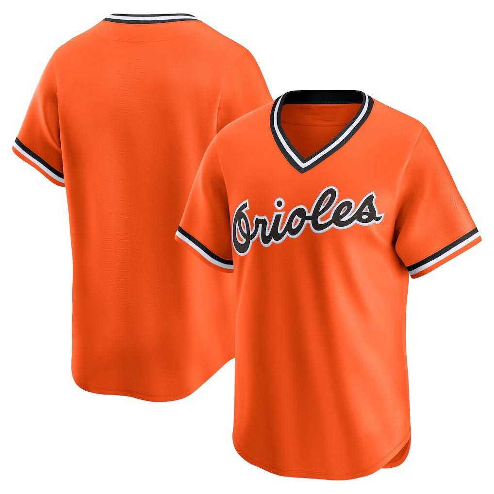 Baltimore Orioles Orange MWATKINS Throwback Cooperstown Collection Limited Jersey