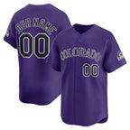 Custom Colorado Rockies Purple MWATKINS Alternate Limited Jersey