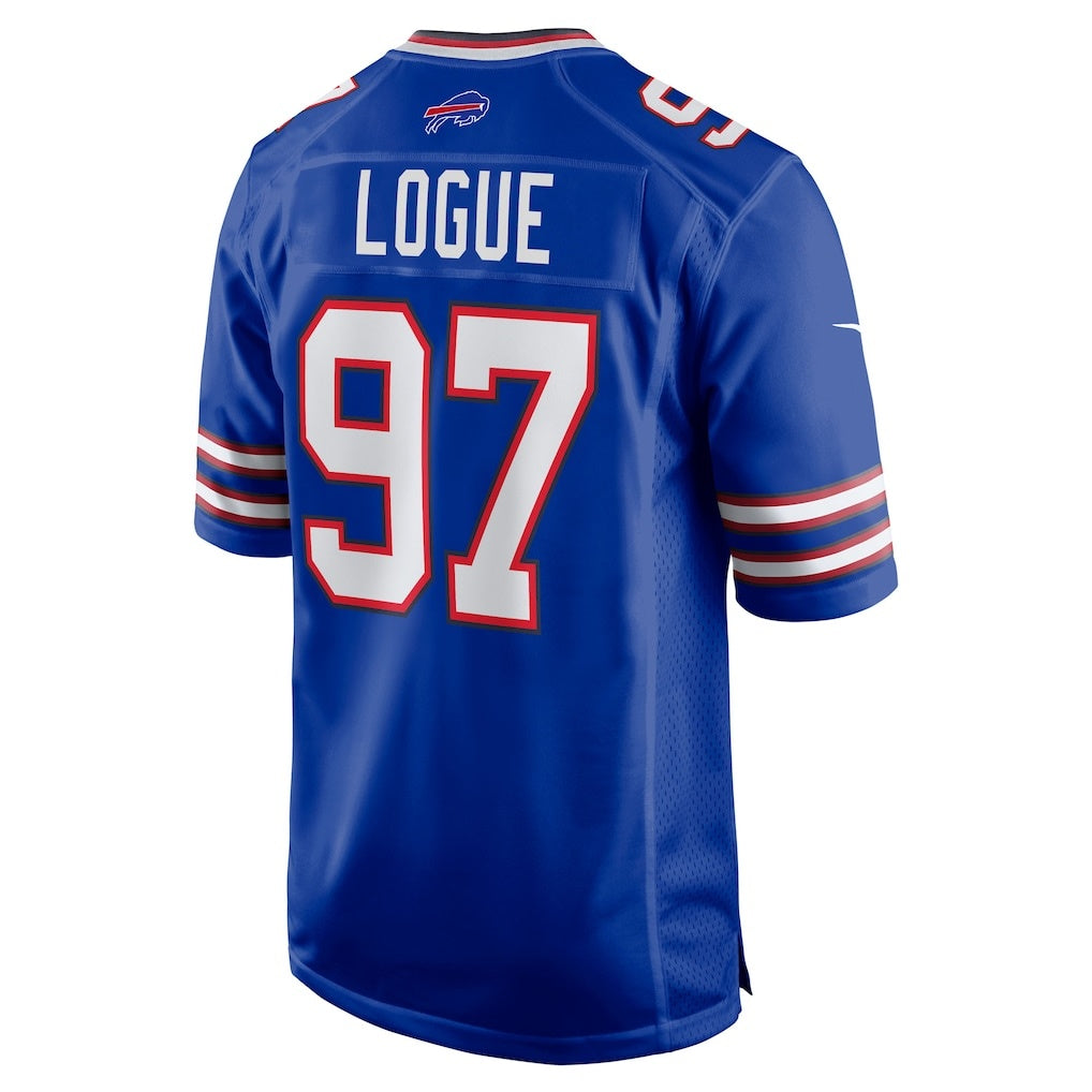 B.Bills #97 Zion Logue Royal MWATKINS Team Game Jersey