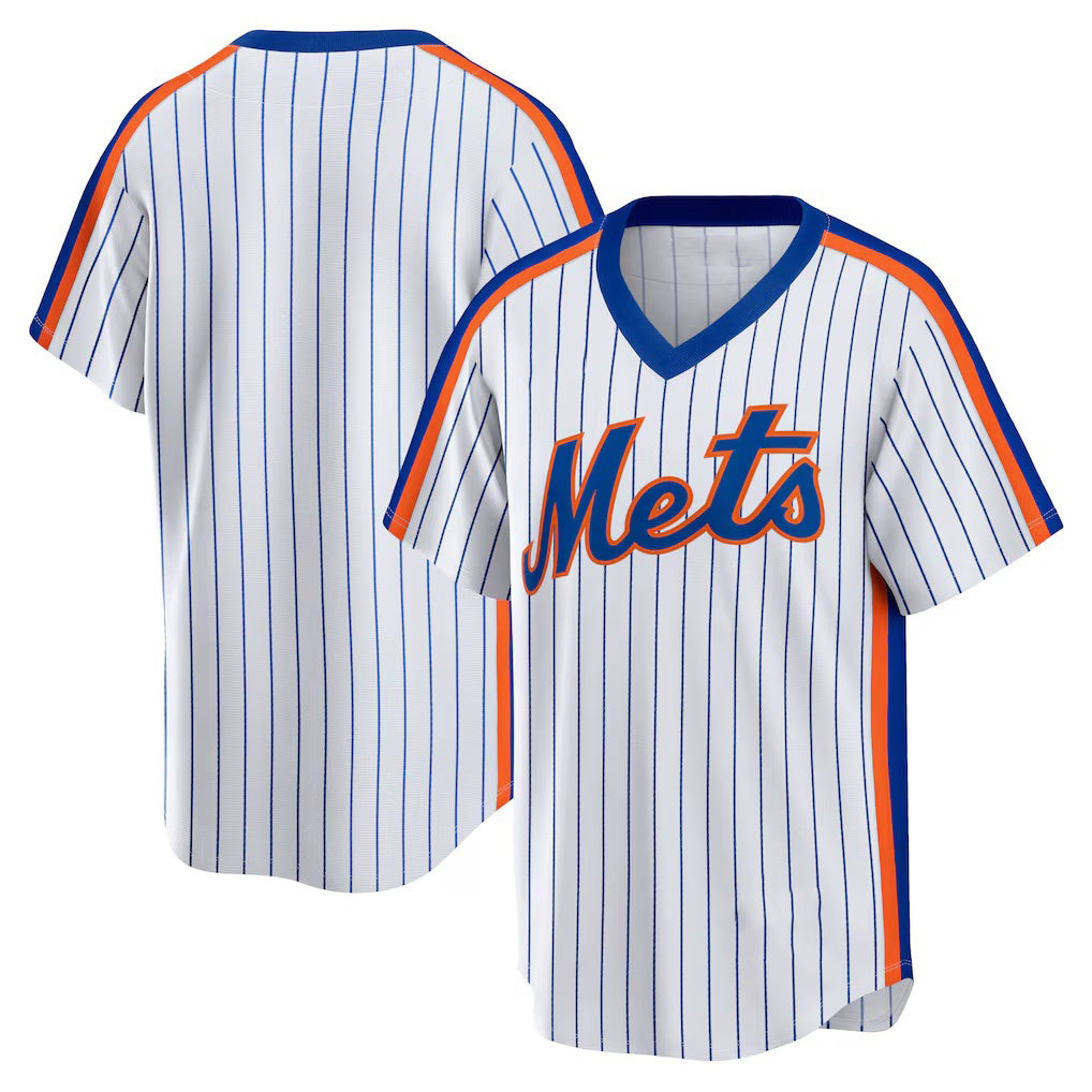 New York Mets White MWATKINS Home Cooperstown Collection Team Jersey
