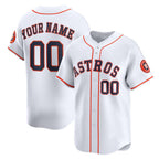 Custom Houston Astros White MWATKINS Home Limited Jersey