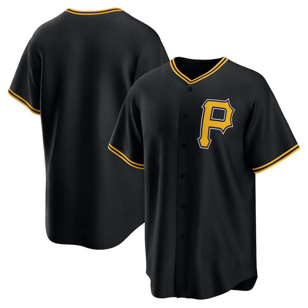 Pittsburgh Pirates Black MWATKINS Alternate Replica Team Jersey 2